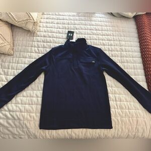 NEW under armor youth golf quarter zip